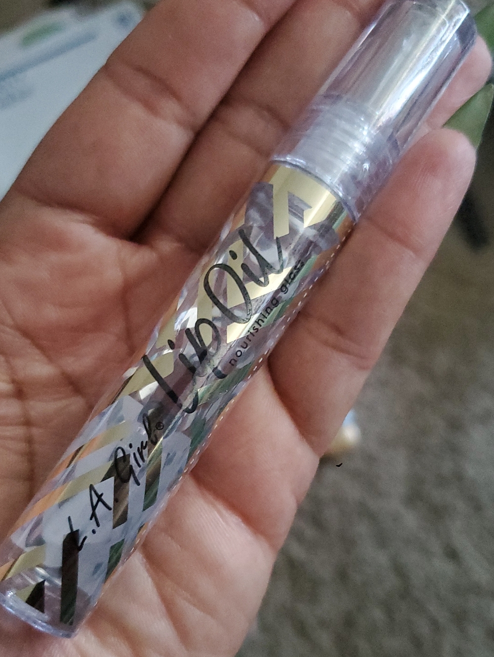 L A Girl Lip Oil Cucumber